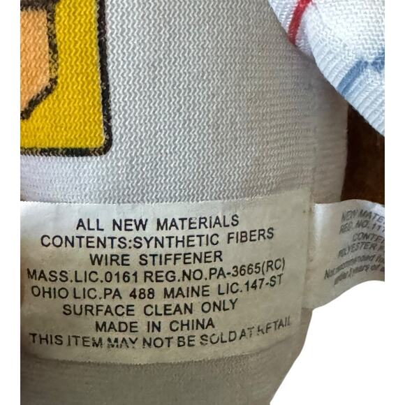 SpongeBob SquarePants Sandy Cheeks Plush Nickelodeon Texas Squirrel Bikini VTG - Picture 4 of 6